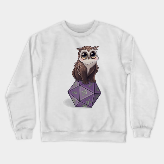 Cute baby owl bear Crewneck Sweatshirt by RabidSloth